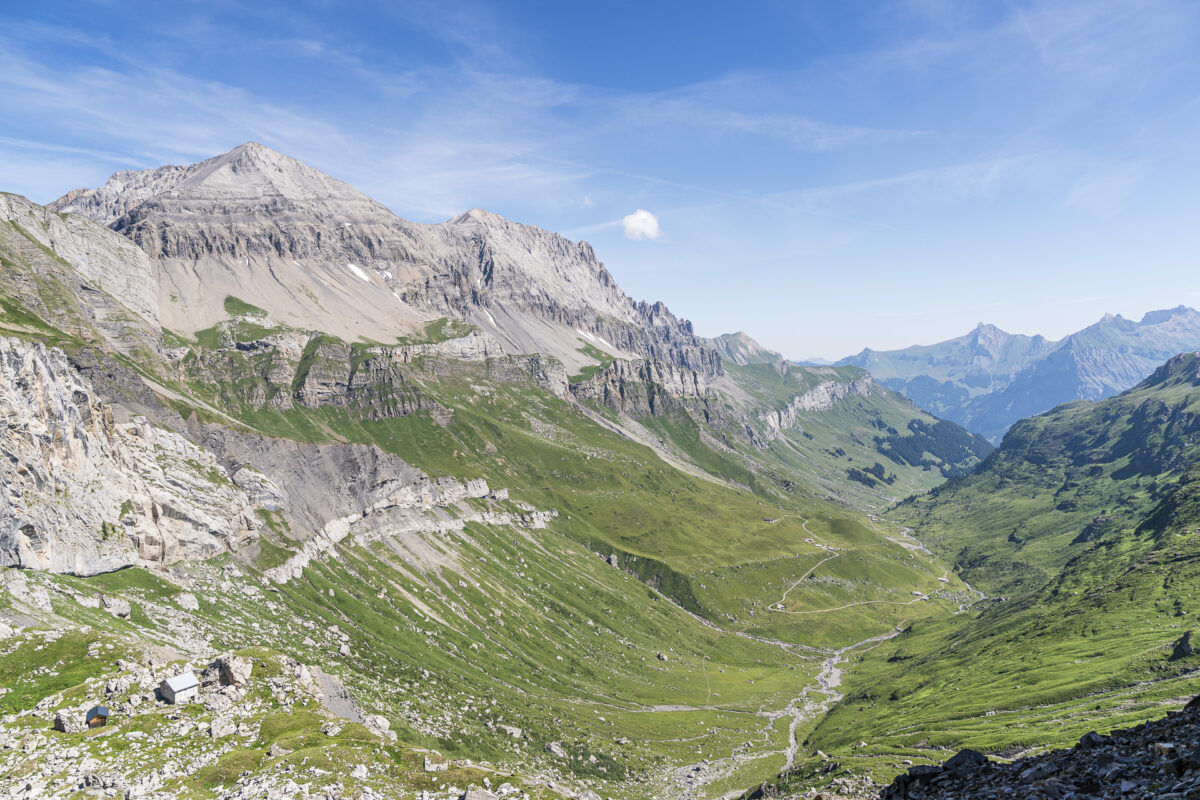 Blick Richtung Kandersteg