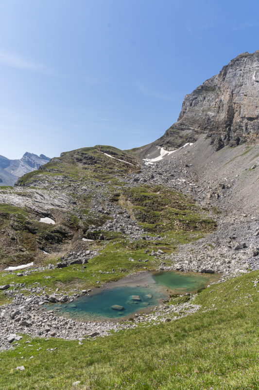 Bergsee beim Schwarzgrätli