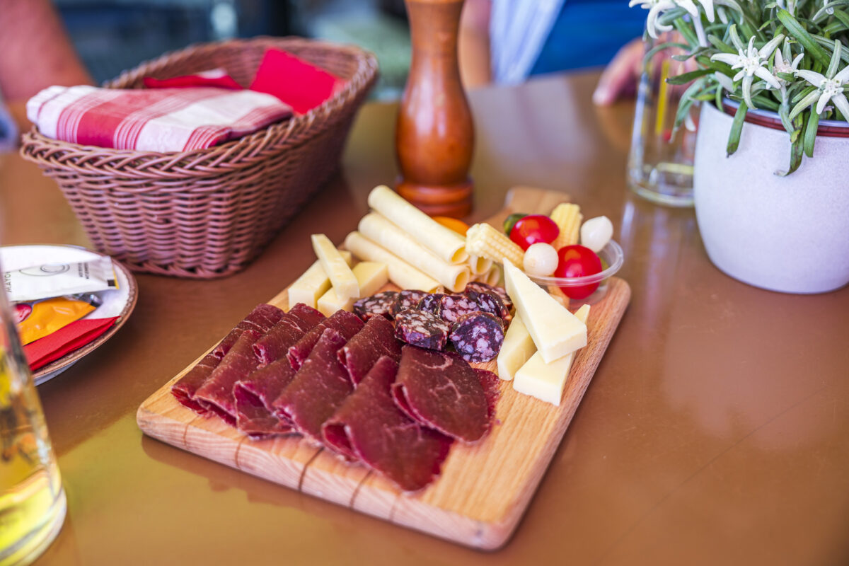 Plättli auf der Alp Vorsass