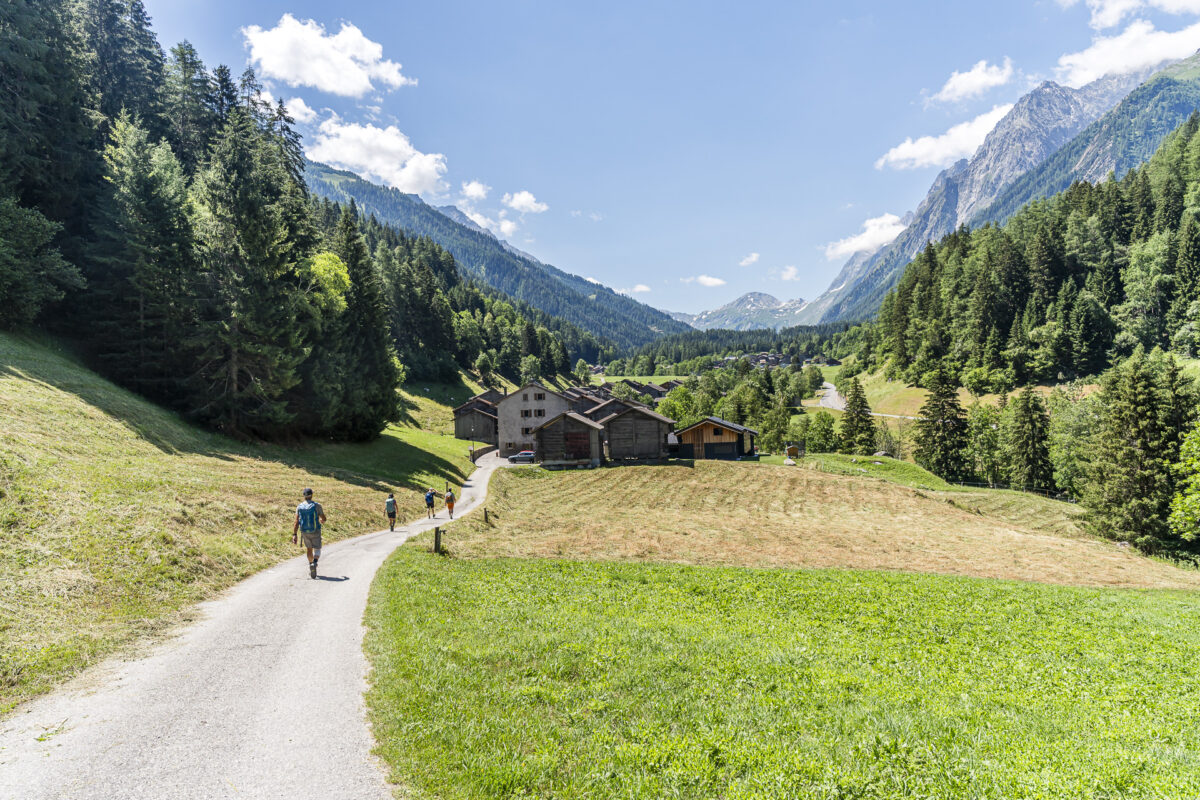 Les Arlaches Weiler im Val Ferret