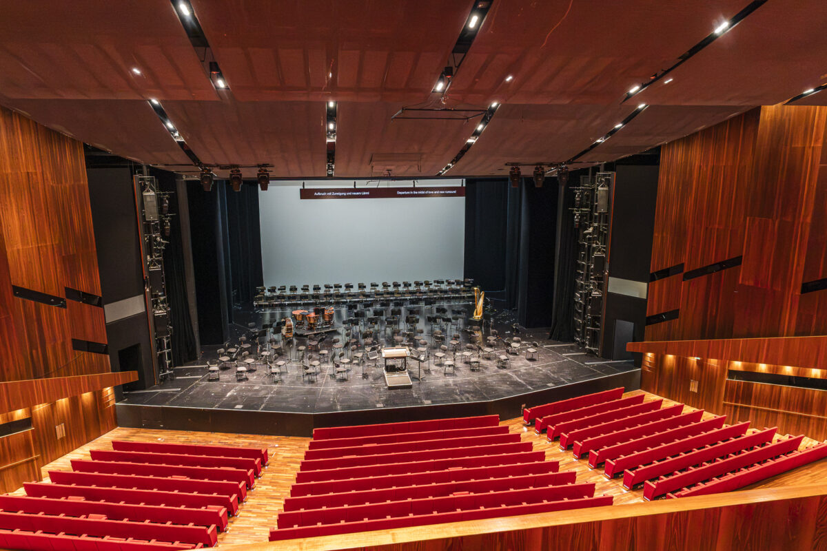 Festspielhaus Bregenz grosser Saal