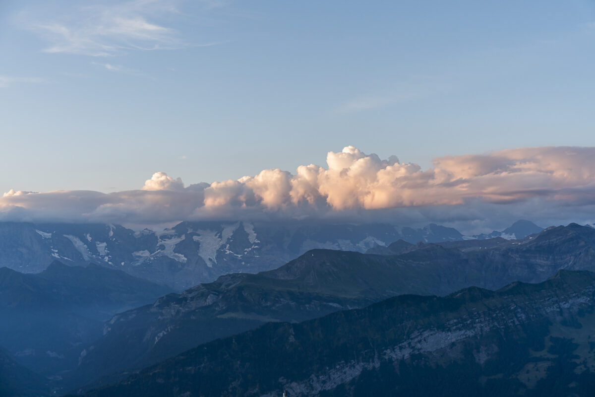 Morgenstimmung auf dem Niederhorn