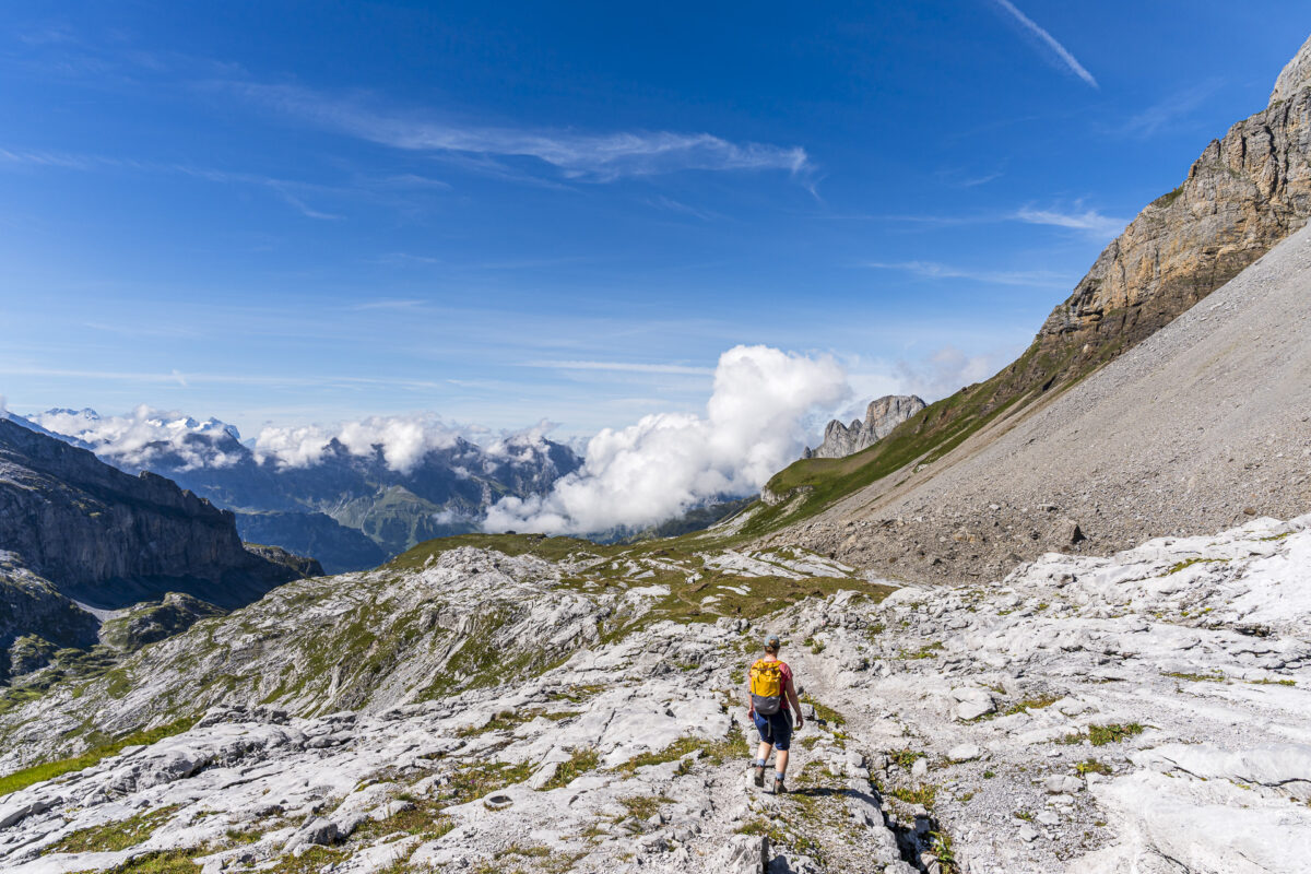 Wanderweg zur Rugghubelhütte