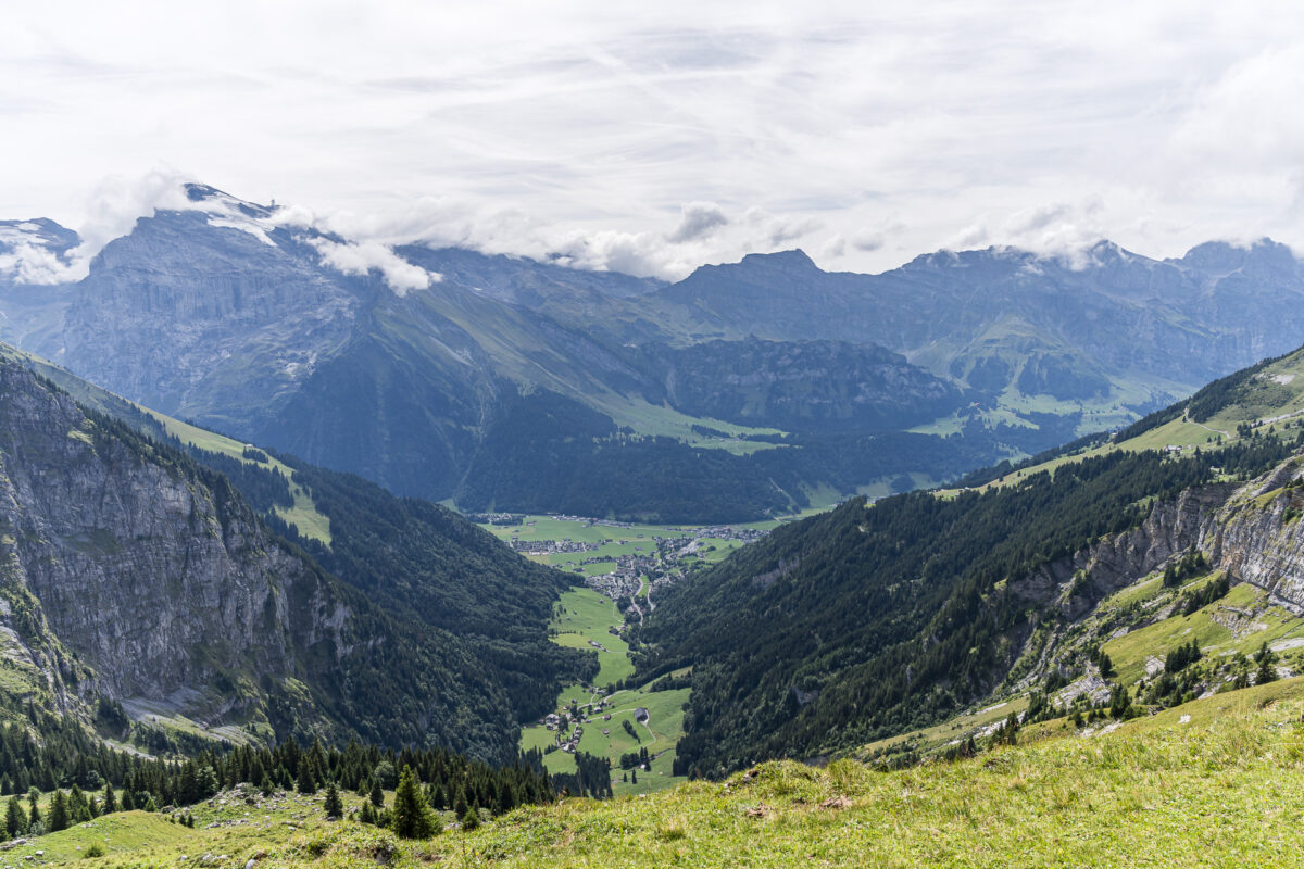 Blick auf Engelberg