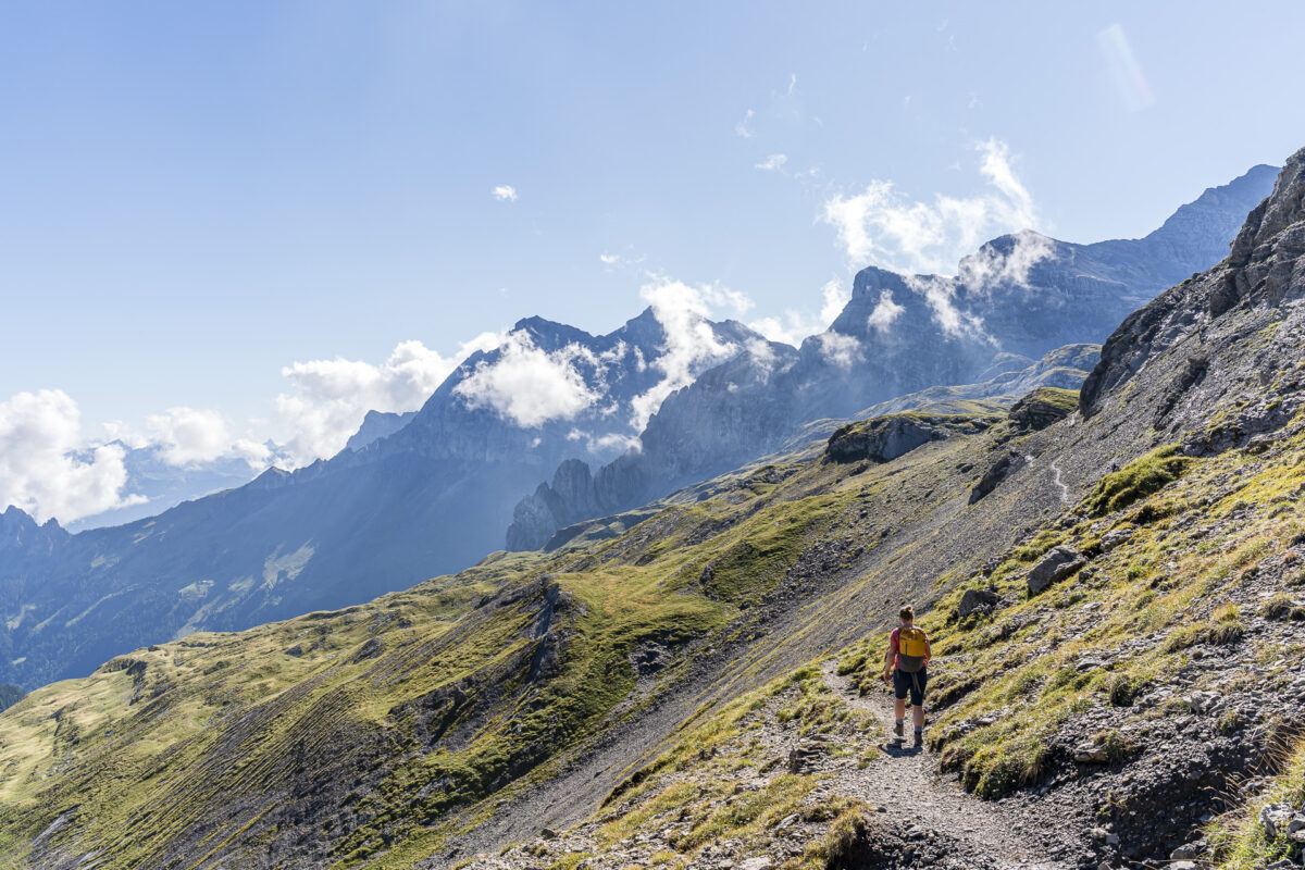 Wanderweg zum Rot Grätli
