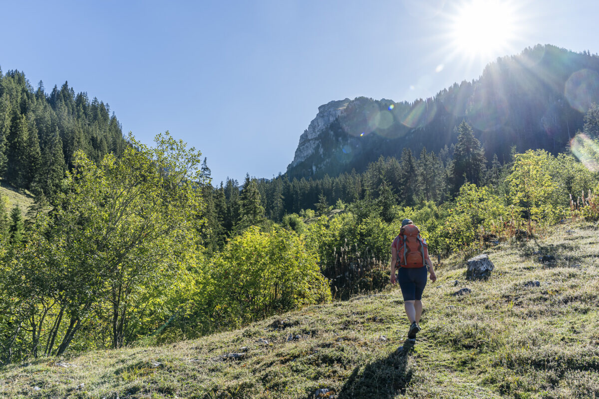 Wanderweg zur Fromatthütte