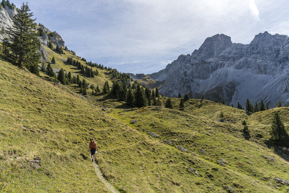 Aufstieg Fromatthütte Scheidegg
