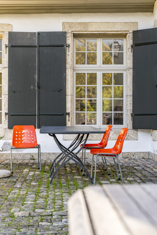 Terrasse Schloss Blankenburg